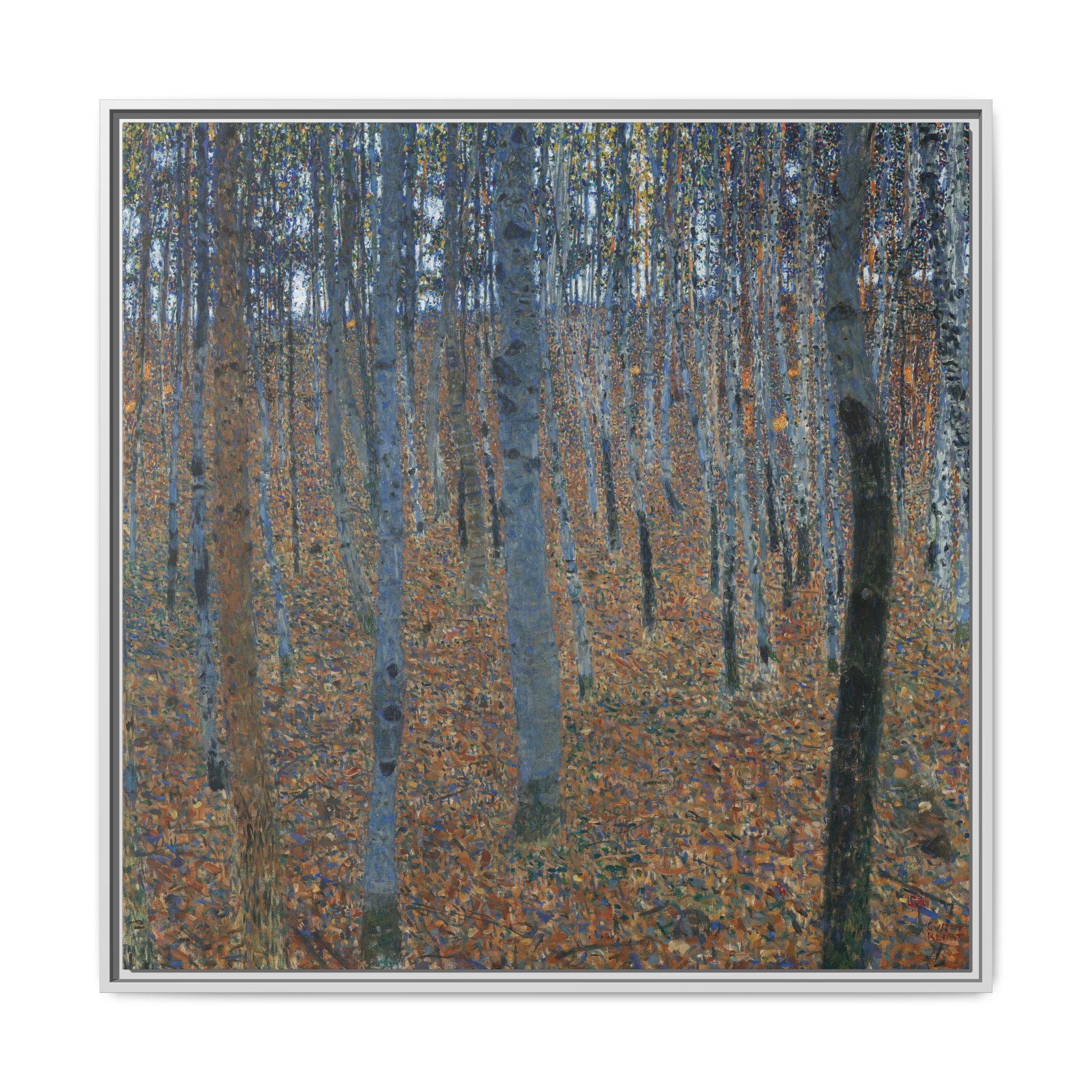 Beech Grove I (1902-1903) Framed Canvas | Gustav Klimt Wall Art