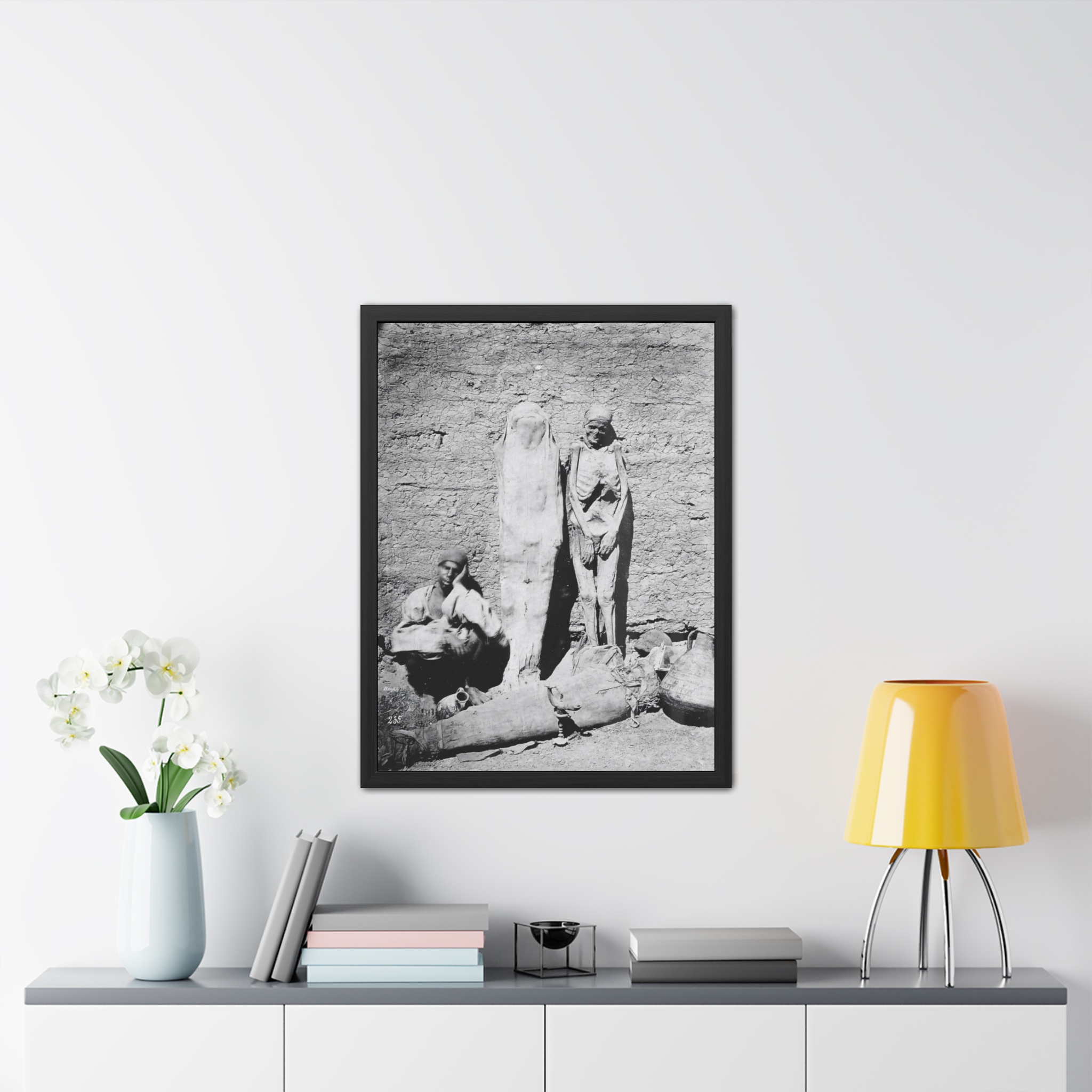 Egyptian Mummy Seller (1875) Framed Poster | Photo Wall Art