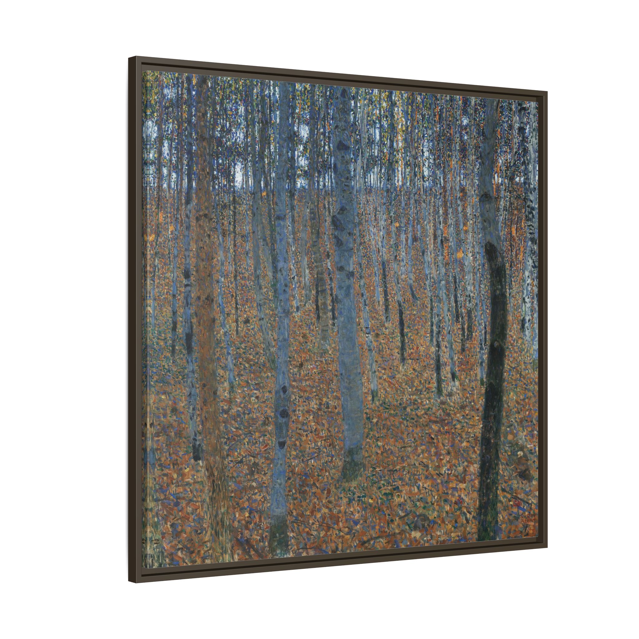 Beech Grove I (1902-1903) Framed Canvas | Gustav Klimt Wall Art