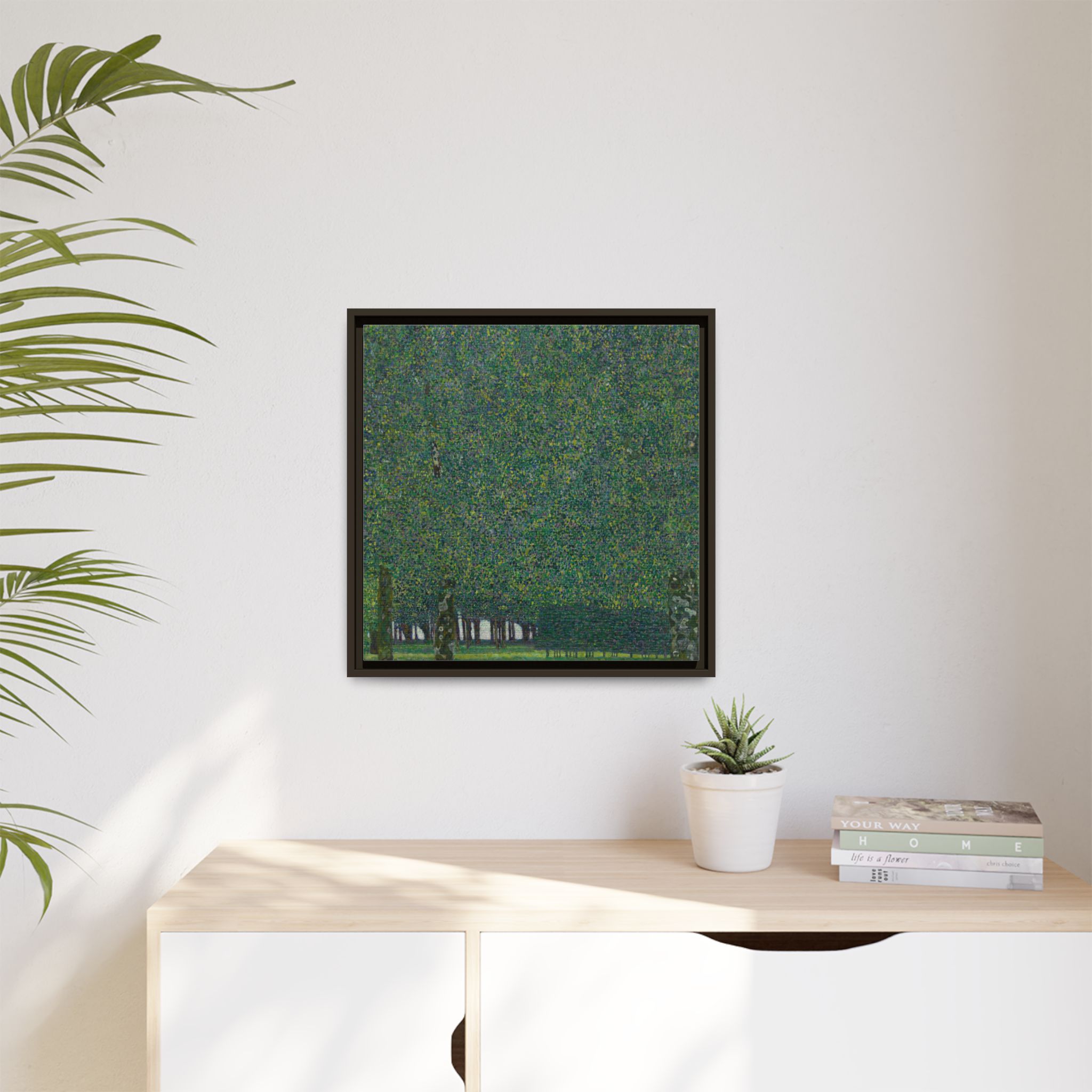 The Park (1909-1910) Framed Canvas | Gustav Klimt Wall Art