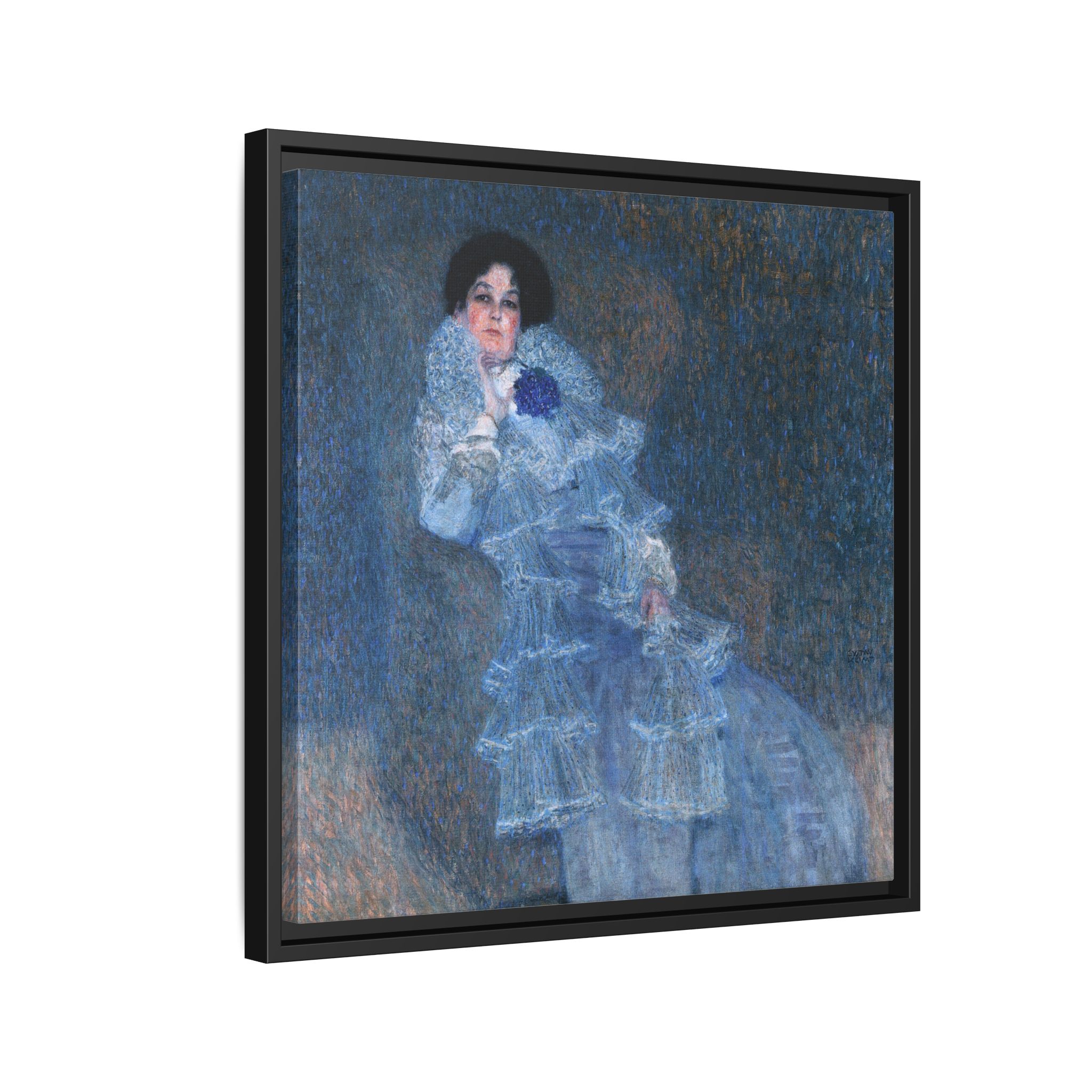 Portrait of Marie Henneberg (1901-1902) Framed Canvas | Gustav Klimt Wall Art