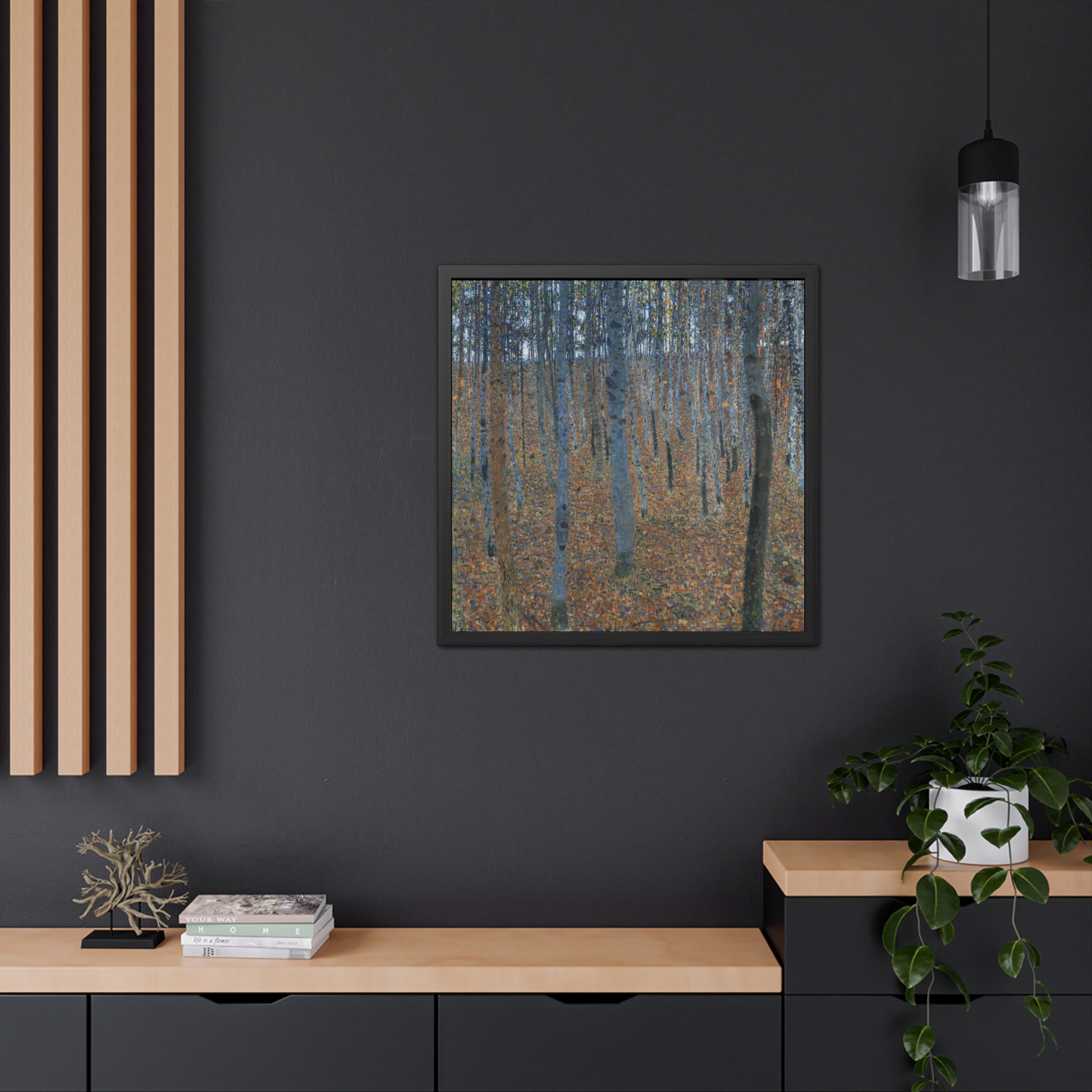 Beech Grove I (1902-1903) Framed Poster | Gustav Klimt Wall Art