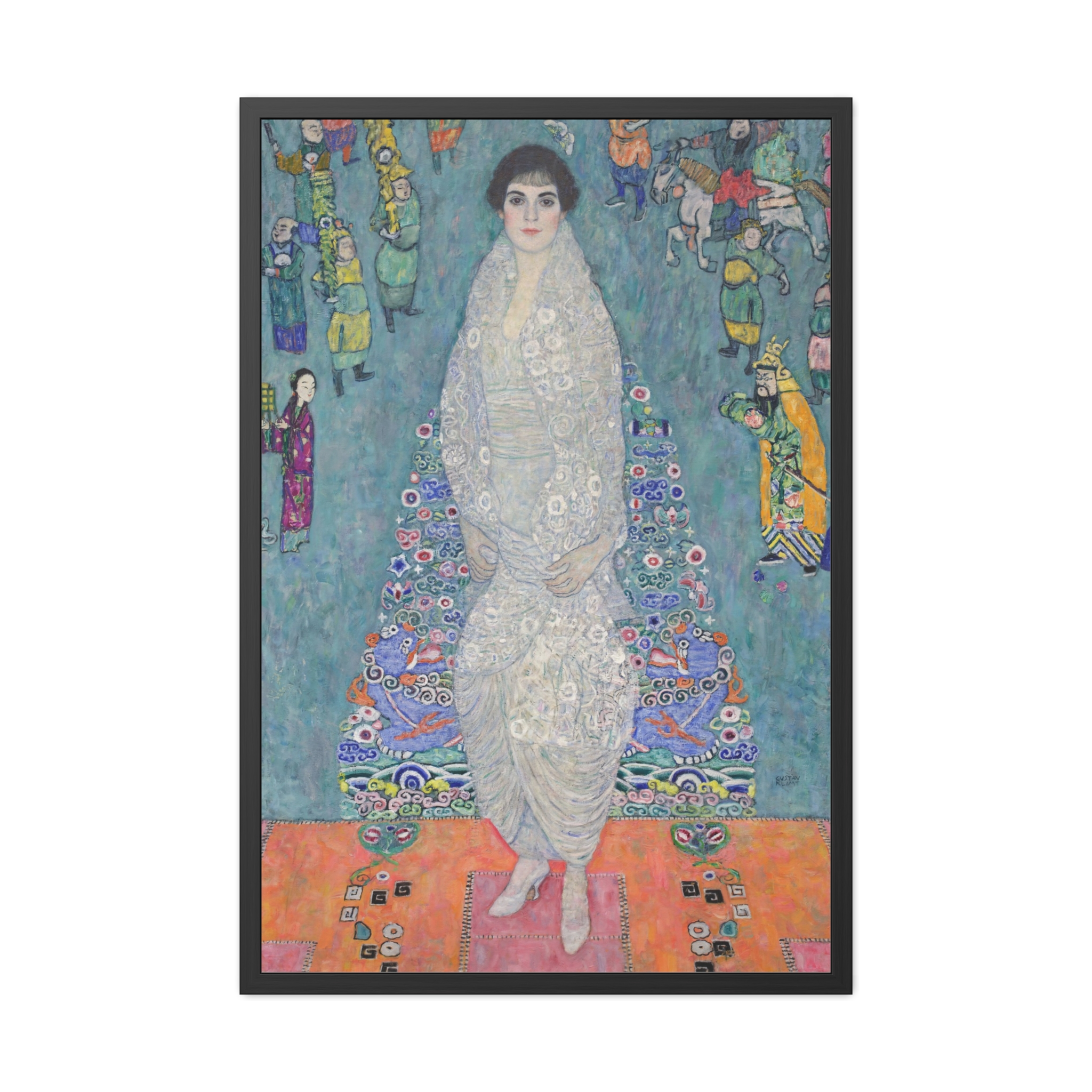 Portrait of Elisabeth Lederer (1914-1916) Framed Poster | Gustav Klimt Wall Art