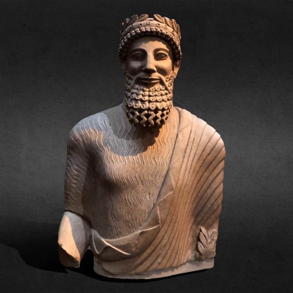 Colossal Priest Torso 450 425 BCE
