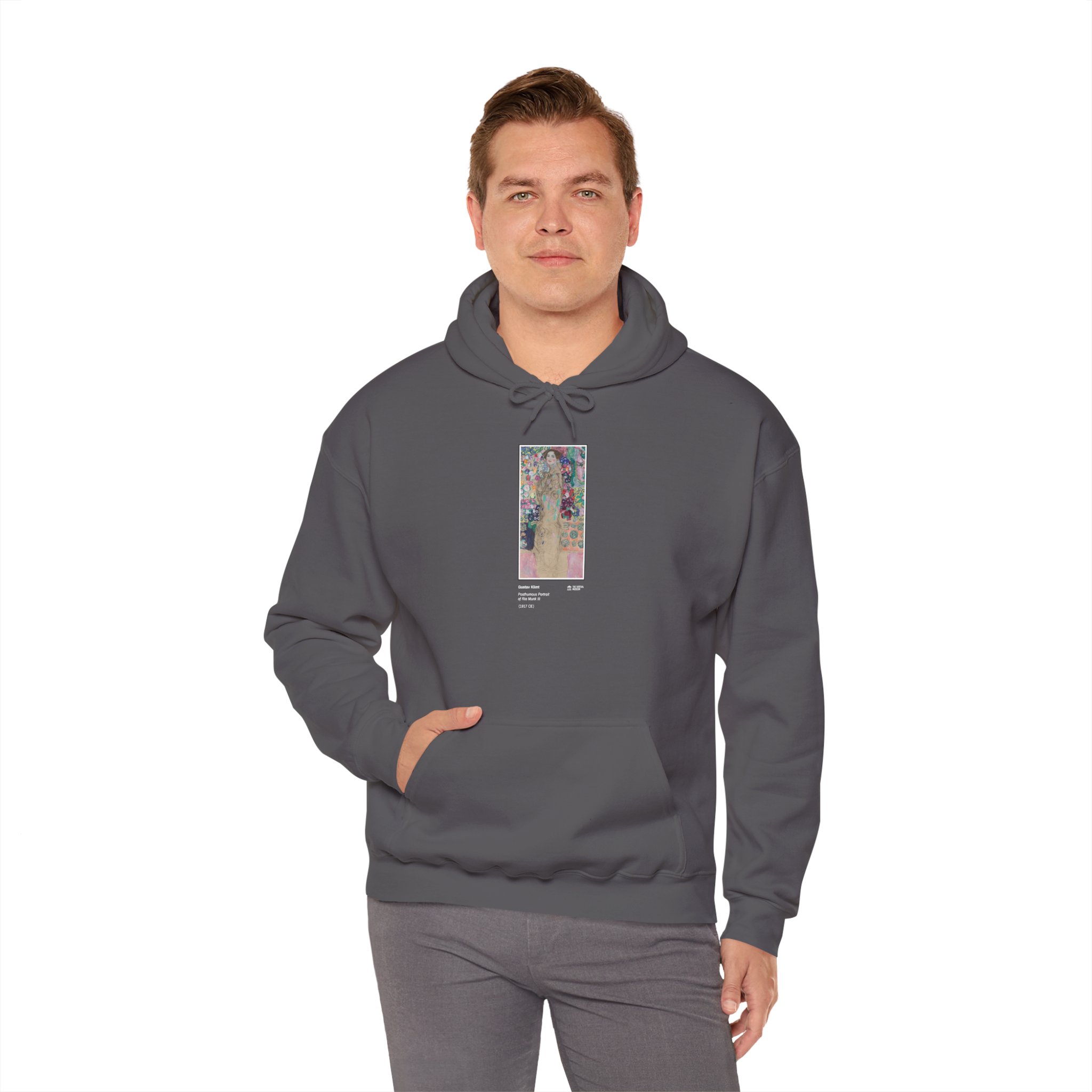 Posthumous Portrait of Ria Munk III (1917) Hoodie | Gustav Klimt