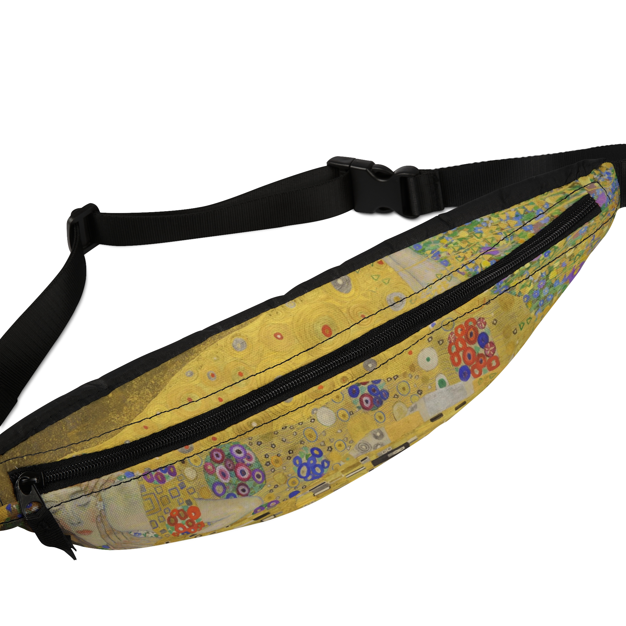 The Kiss (1907-1908) Fanny Pack | Gustav Klimt