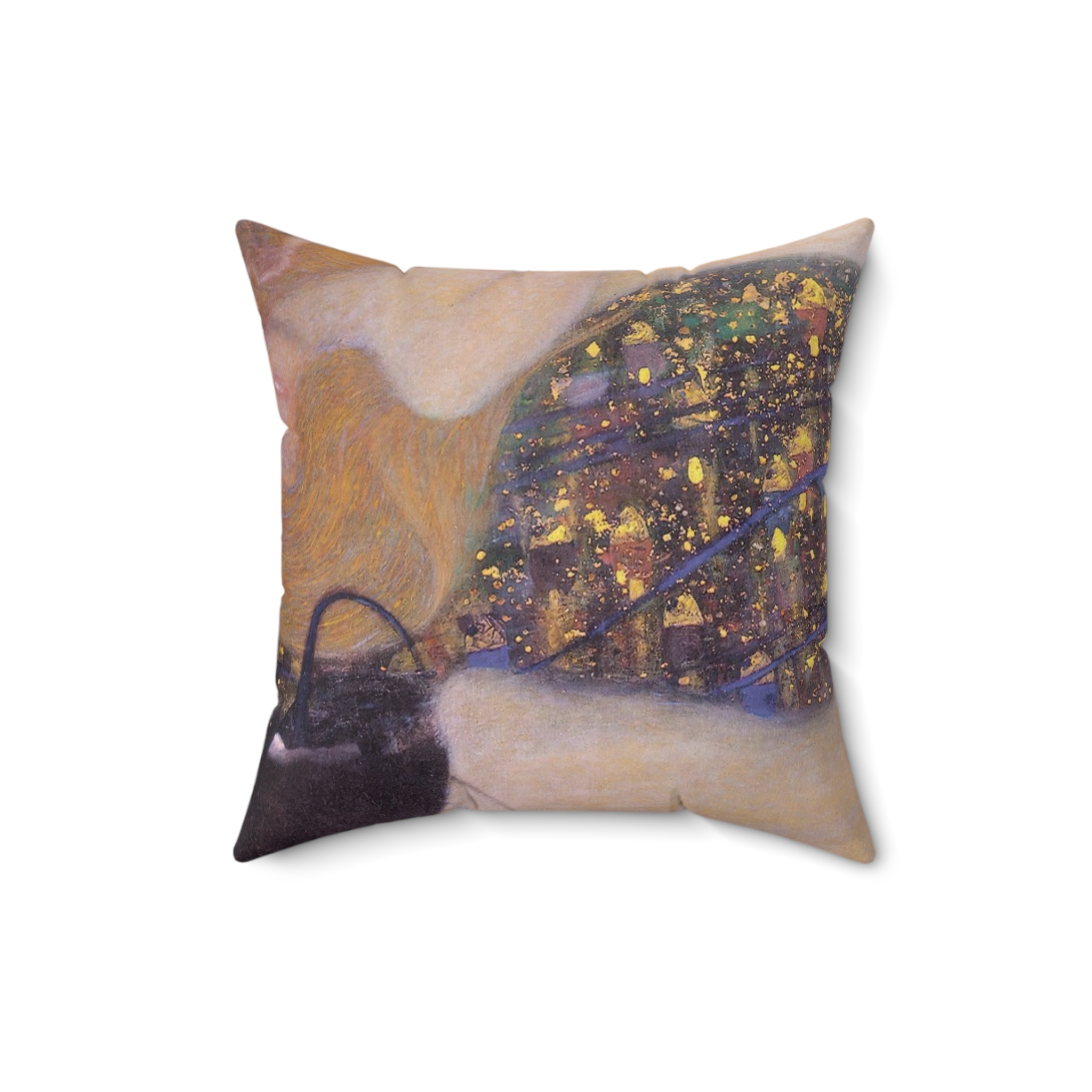 Goldfish (1901-1902) Throw Pillow | Gustav Klimt