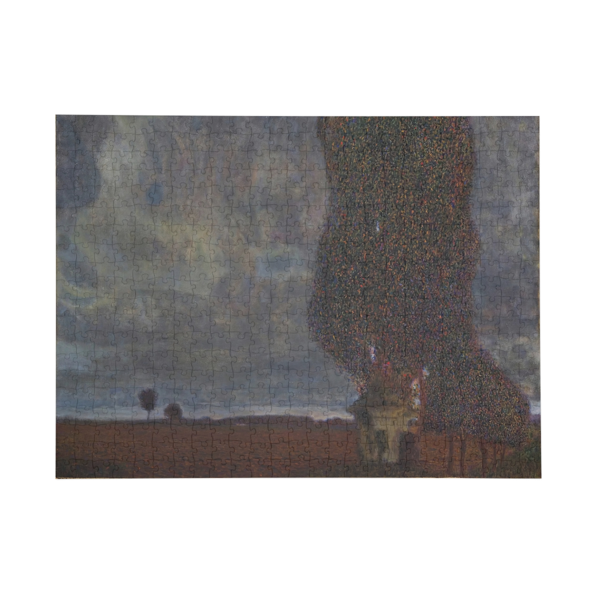 Approaching Thunderstorm (The Large Poplar II) (1903) Puzzle | Gustav Klimt