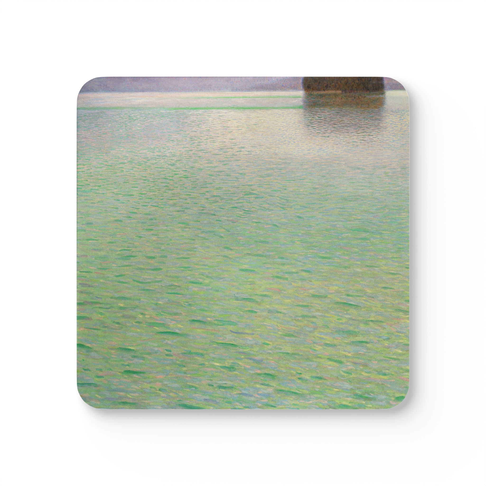 Island on the Attersee (1901) Coaster Set | Gustav Klimt