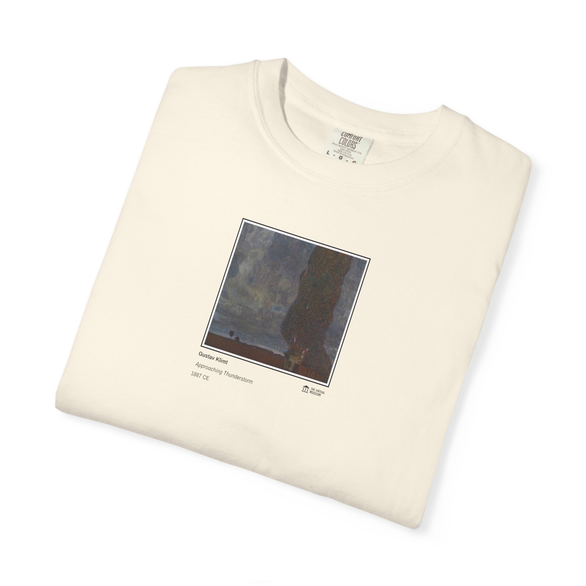 Approaching Thunderstorm (The Large Poplar II) (1903) T-Shirt | Gustav Klimt