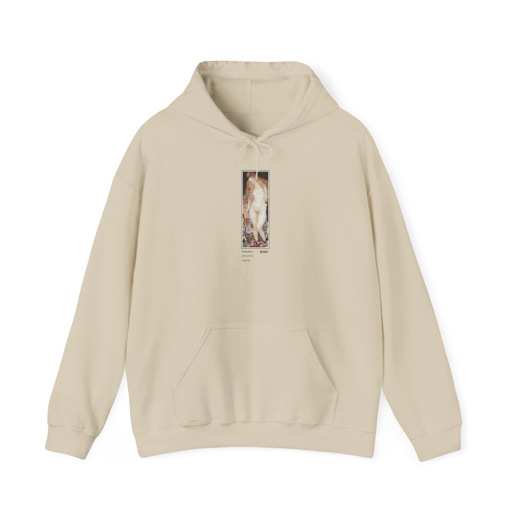 Adam and Eve (1918) Hoodie | Gustav Klimt