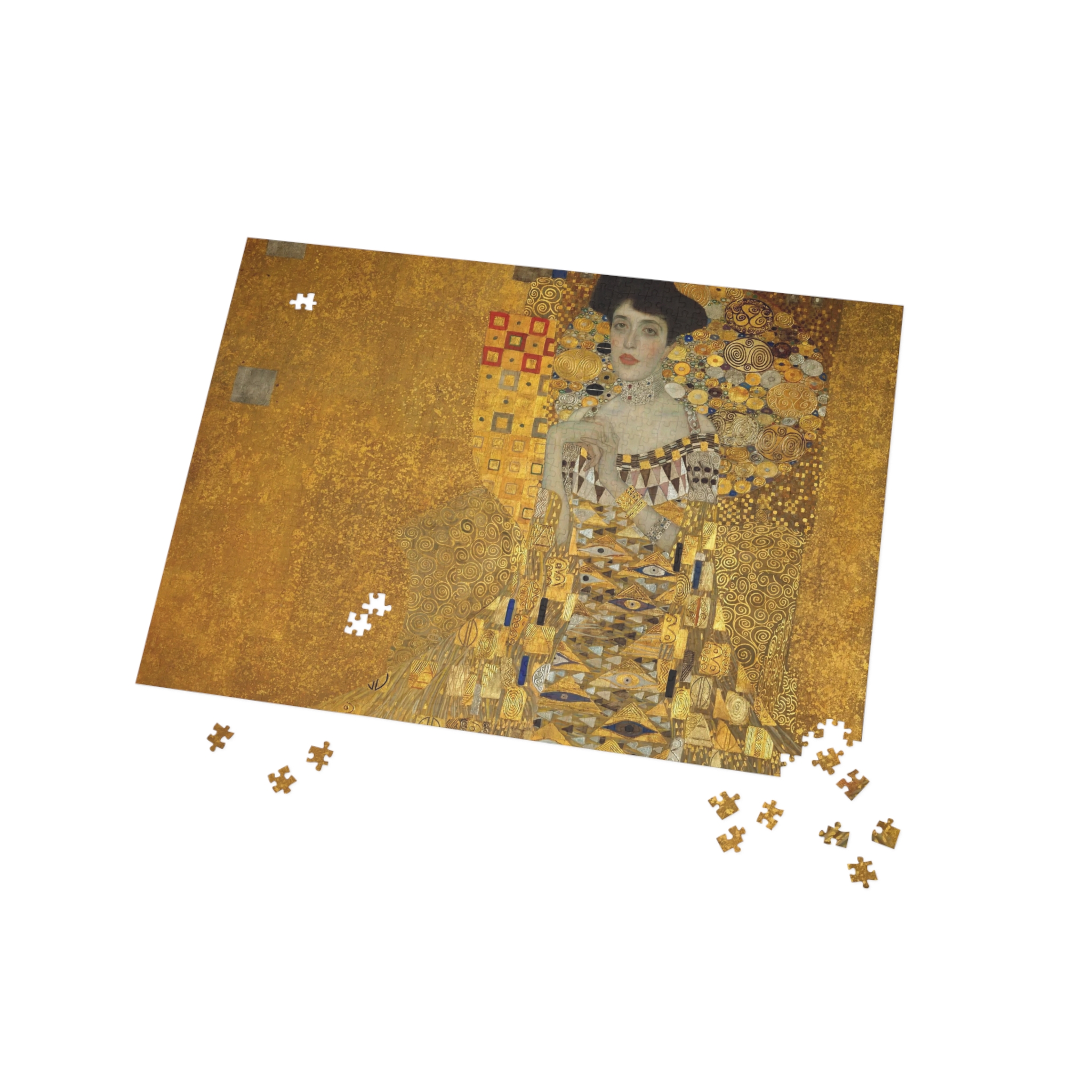 The Kiss (1907-1908) Art Puzzle | Gustav Klimt