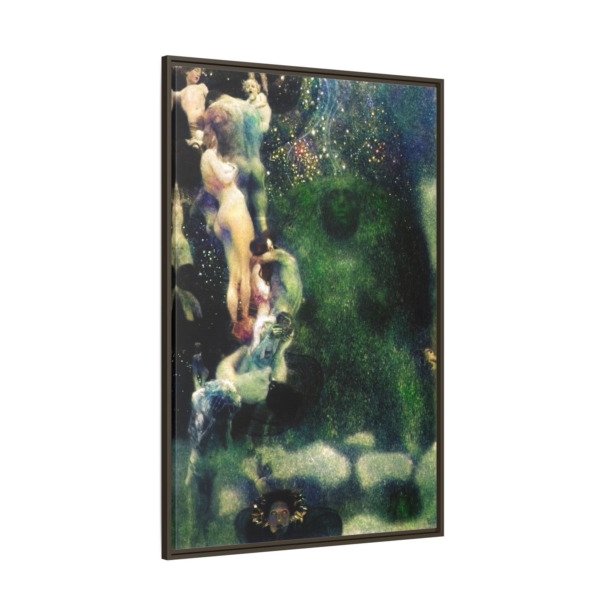 Philosophy (1907) Framed Canvas | Gustav Klimt Wall Art
