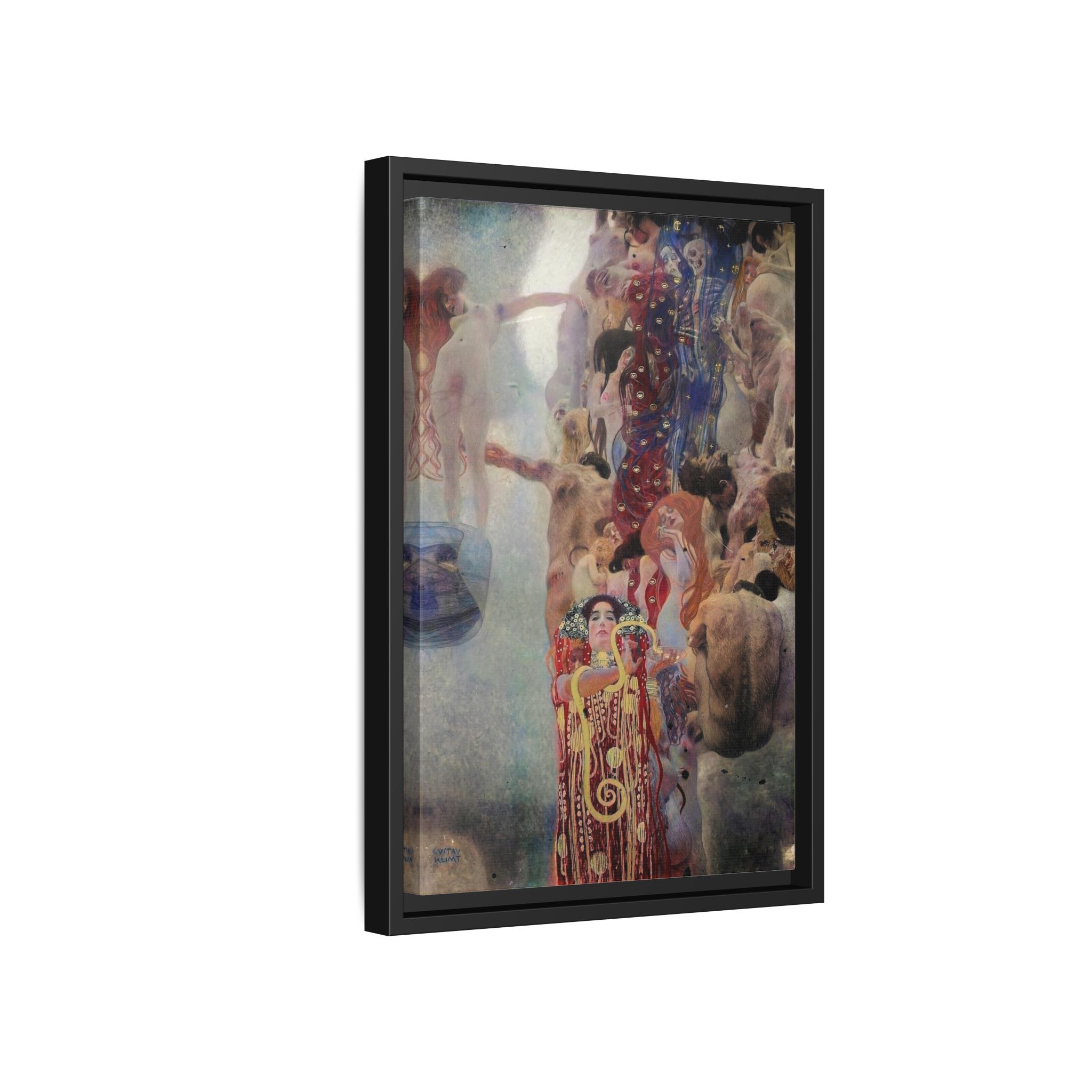 Medicine (1907 CE) Framed Canvas | Gustav Klimt Wall Art