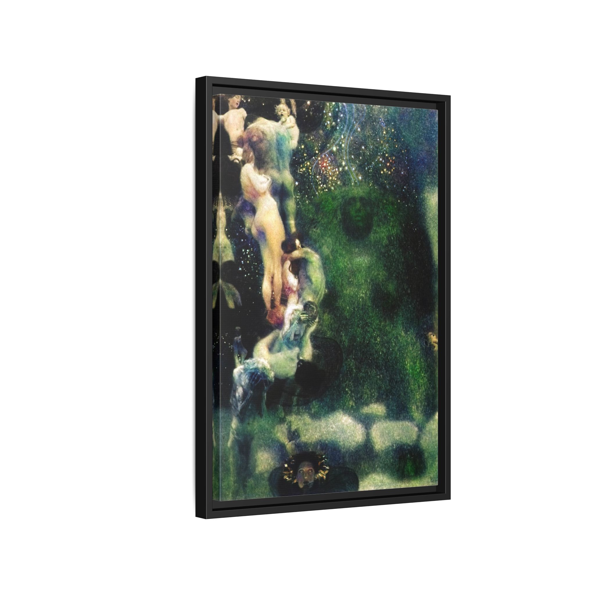 Philosophy (1907) Framed Canvas | Gustav Klimt Wall Art
