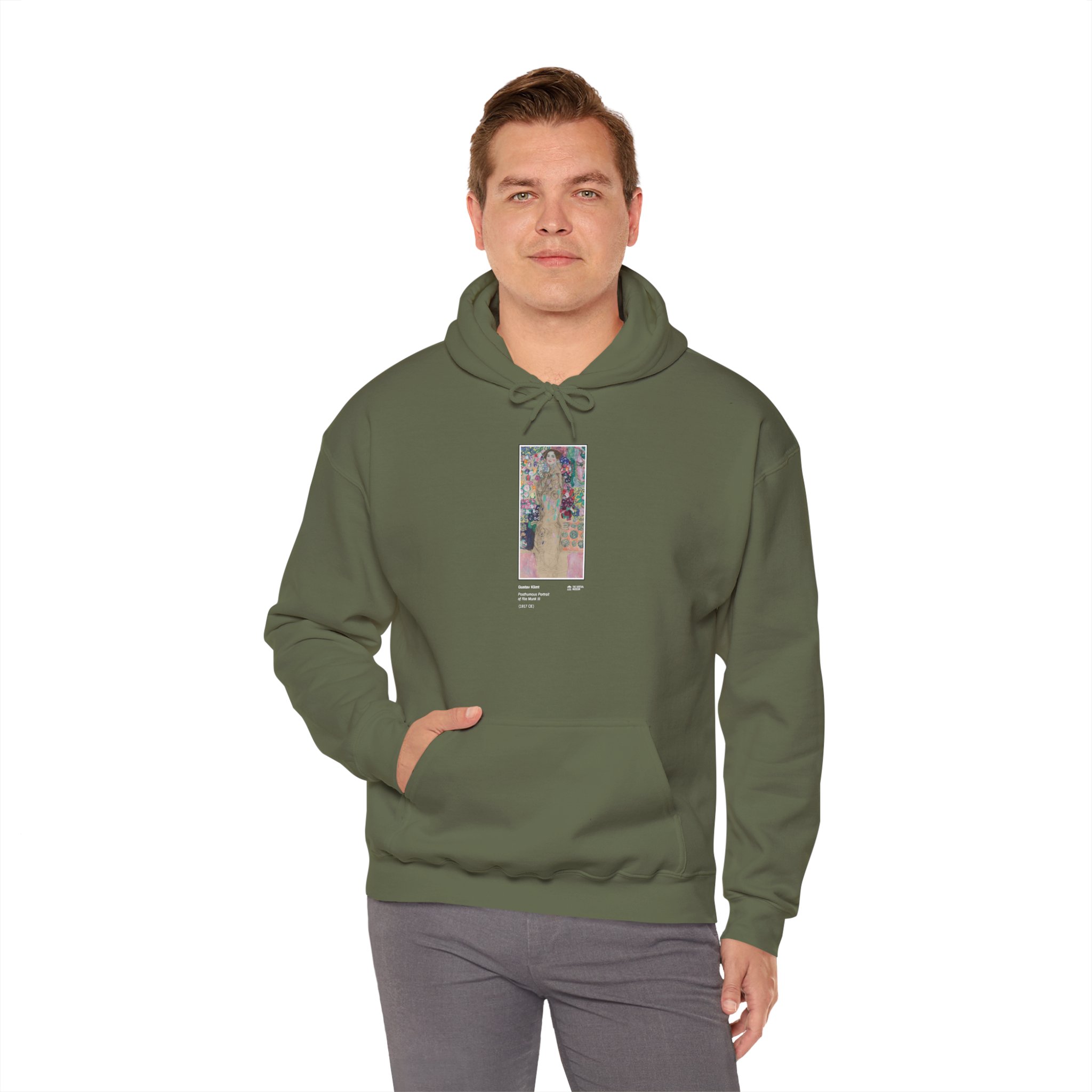 Posthumous Portrait of Ria Munk III (1917) Hoodie | Gustav Klimt