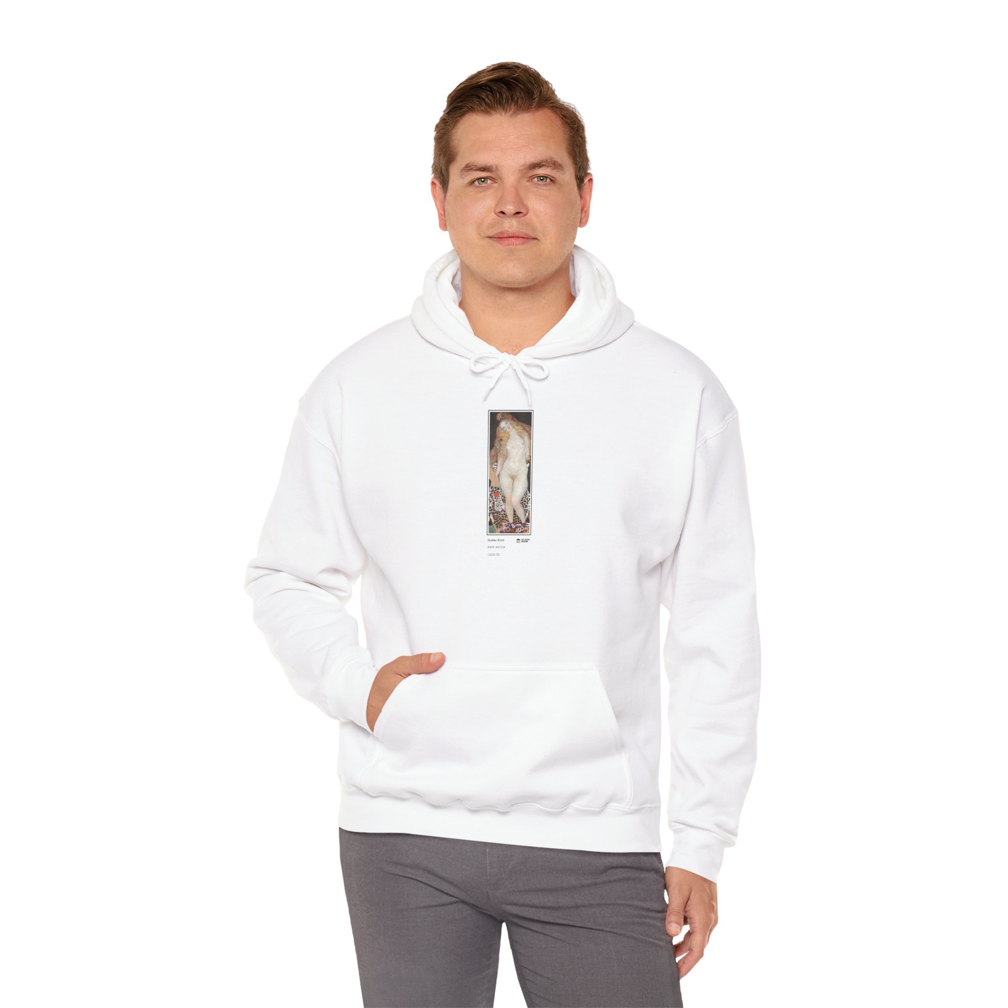 Adam and Eve (1918) Hoodie | Gustav Klimt