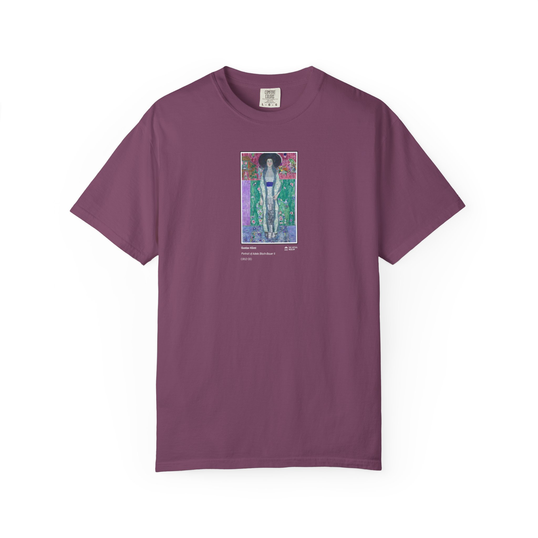 Portrait of Adele Bloch-Bauer II (1912) T-Shirt | Gustav Klimt
