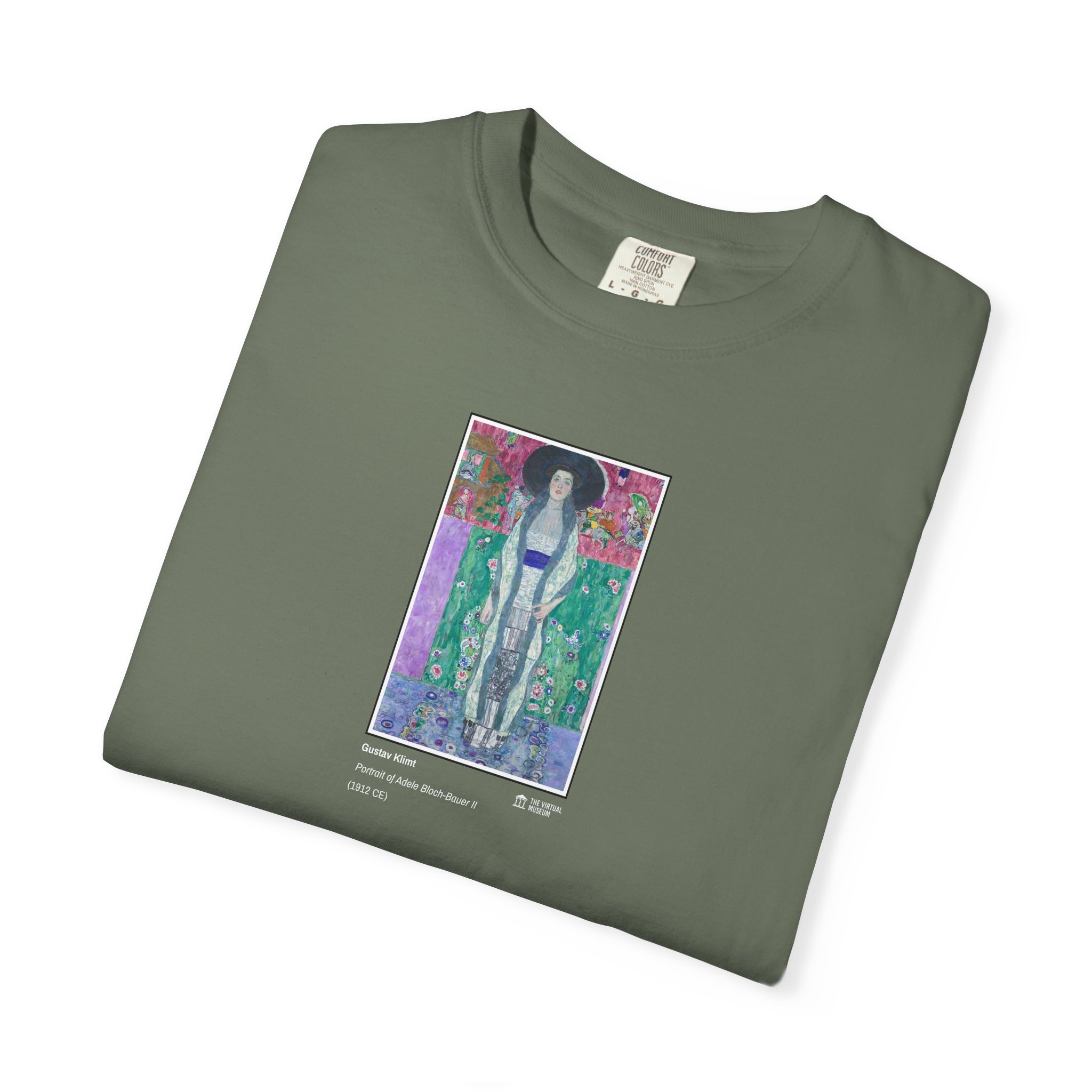 Portrait of Adele Bloch-Bauer II (1912) T-Shirt | Gustav Klimt