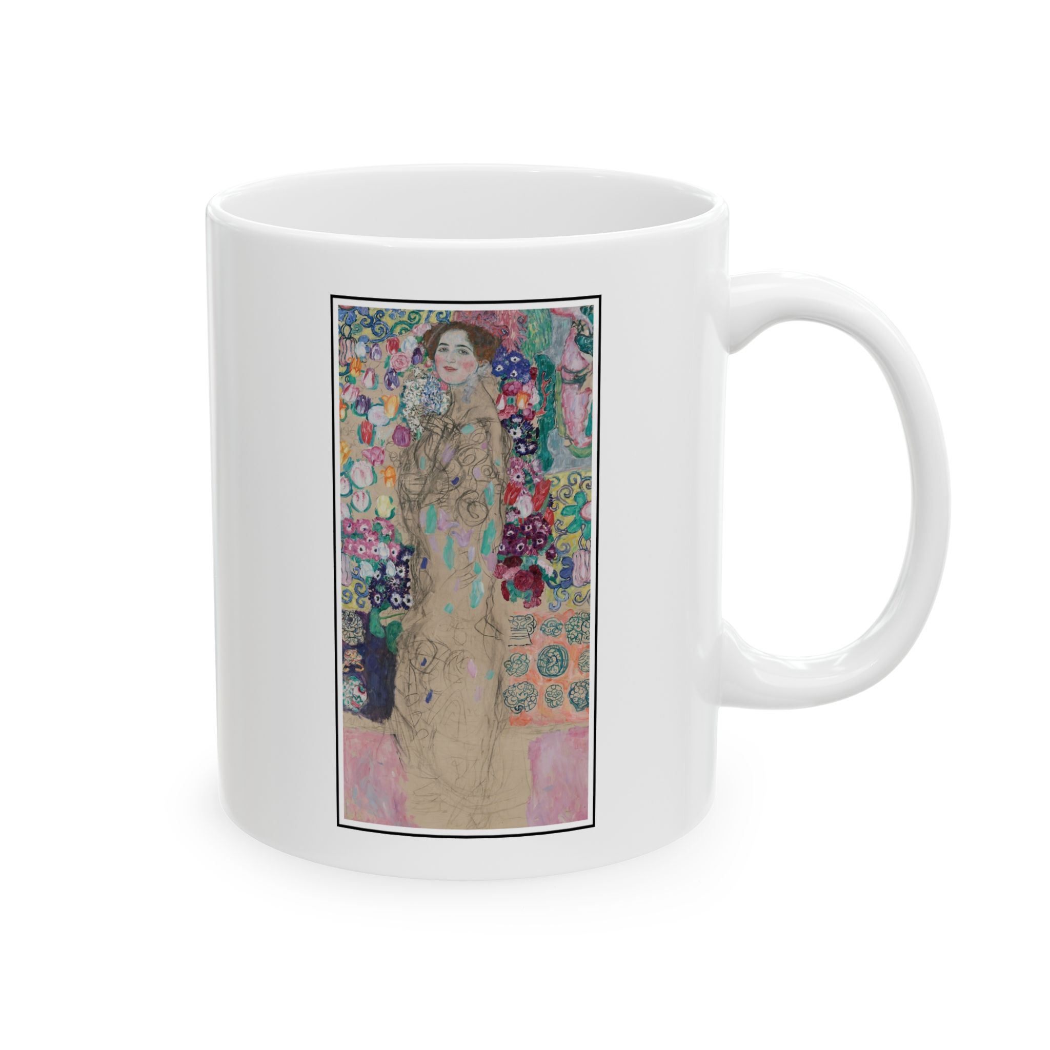 Posthumous Portrait of Ria Munk III (1917) Mug | Gustav Klimt