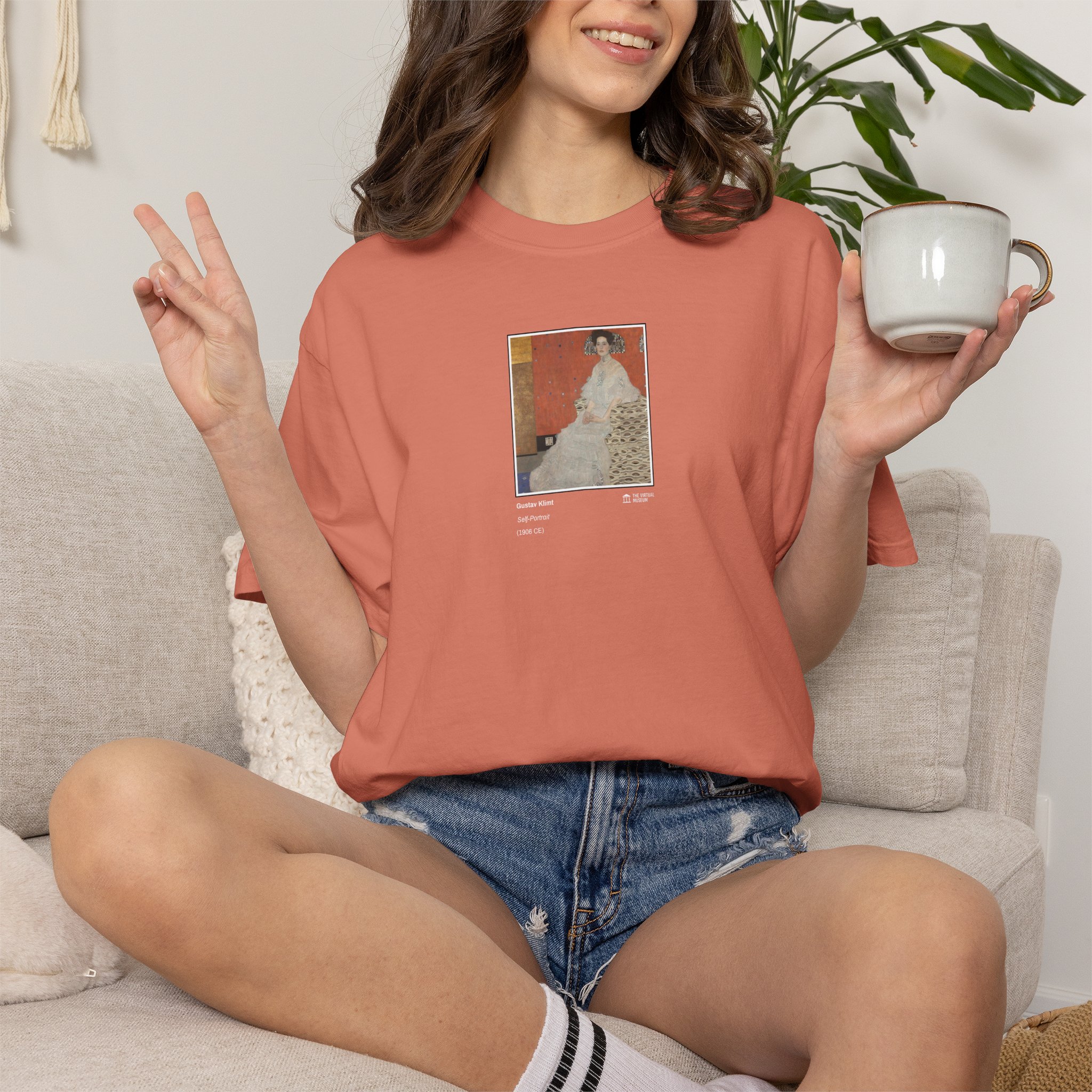 Portrait of Fritza Riedler (1906) T-Shirt | Gustav Klimt