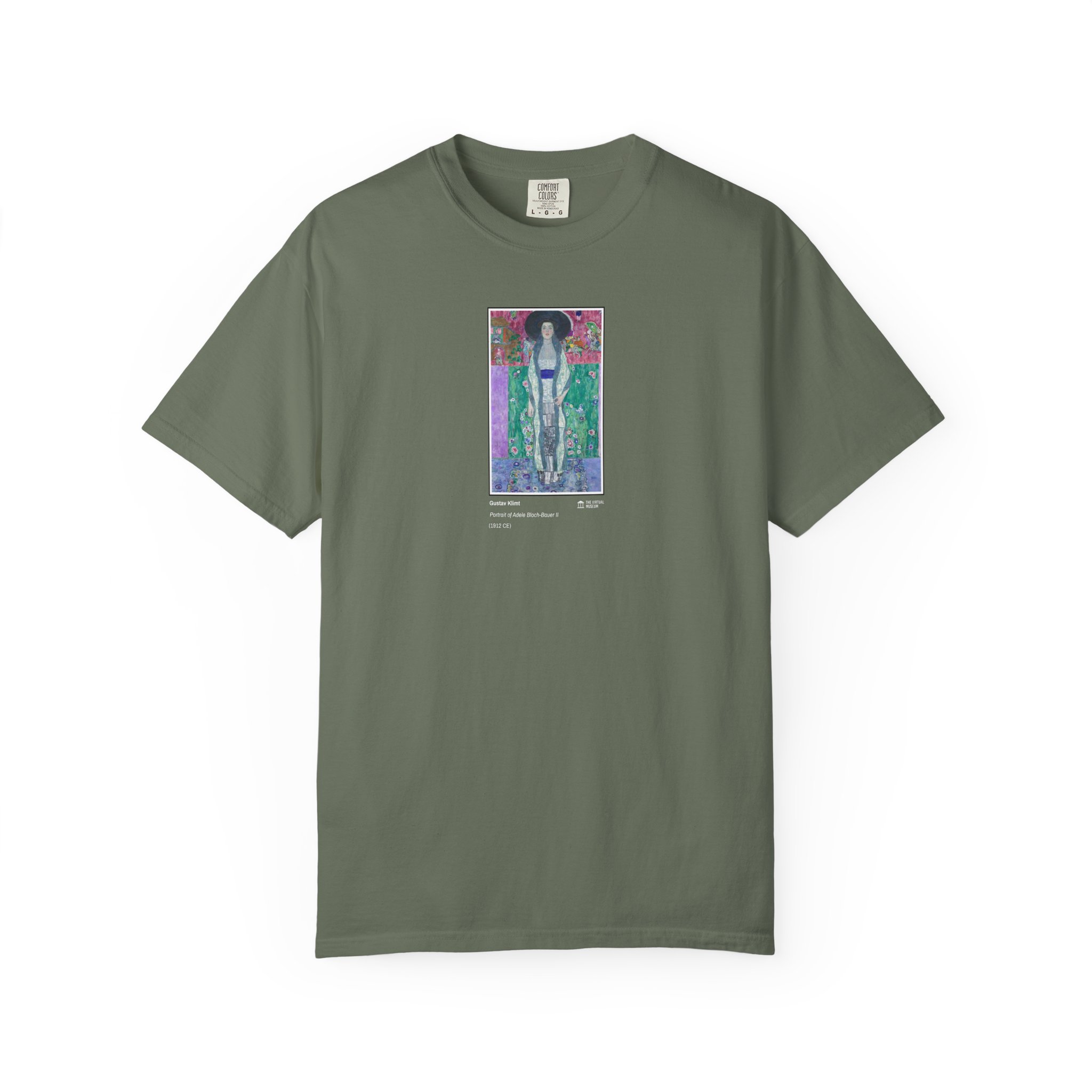 Portrait of Adele Bloch-Bauer II (1912) T-Shirt | Gustav Klimt