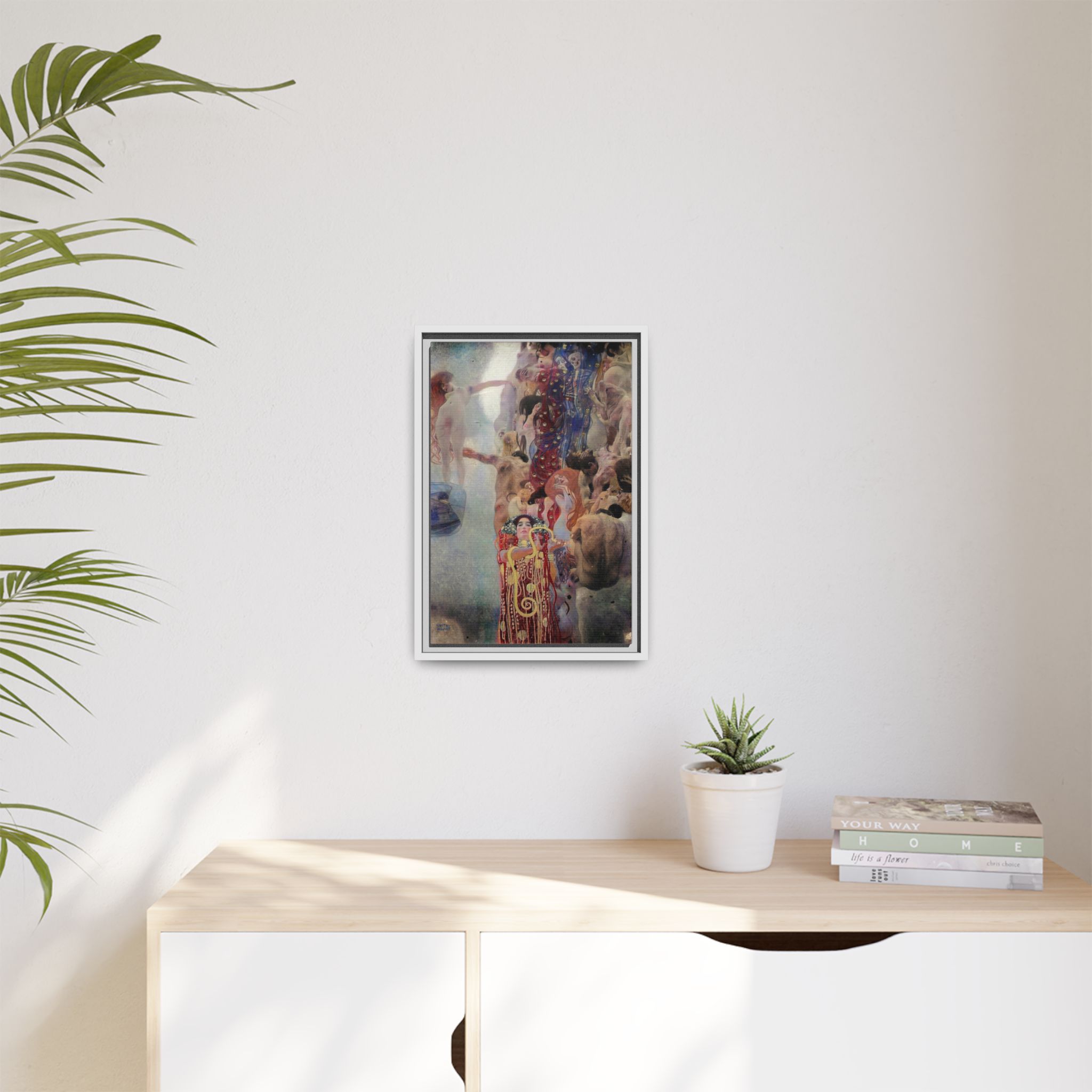 Medicine (1907 CE) Framed Canvas | Gustav Klimt Wall Art