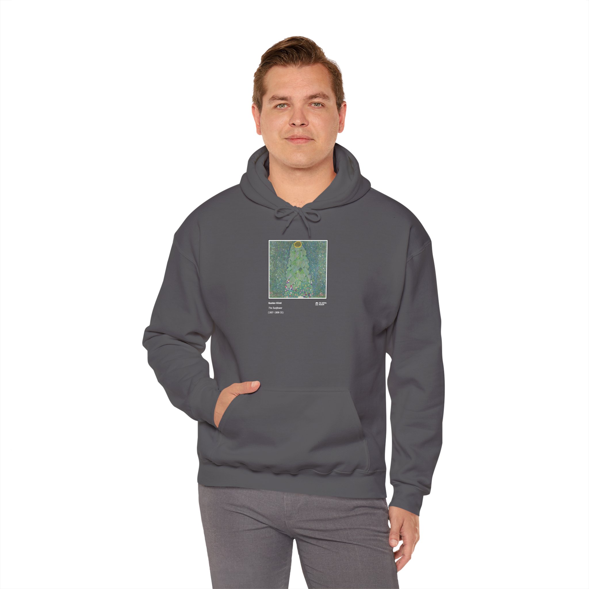 The Sunflower (1907-1908) Hoodie | Gustav Klimt