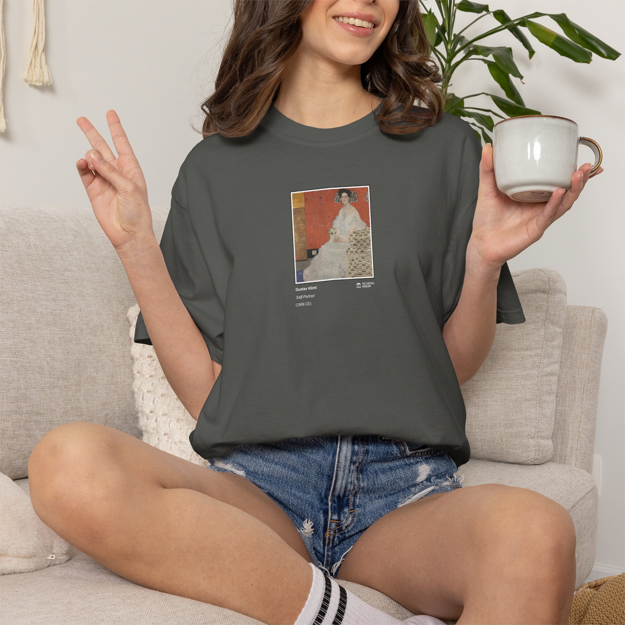 Portrait of Fritza Riedler (1906) T-Shirt | Gustav Klimt