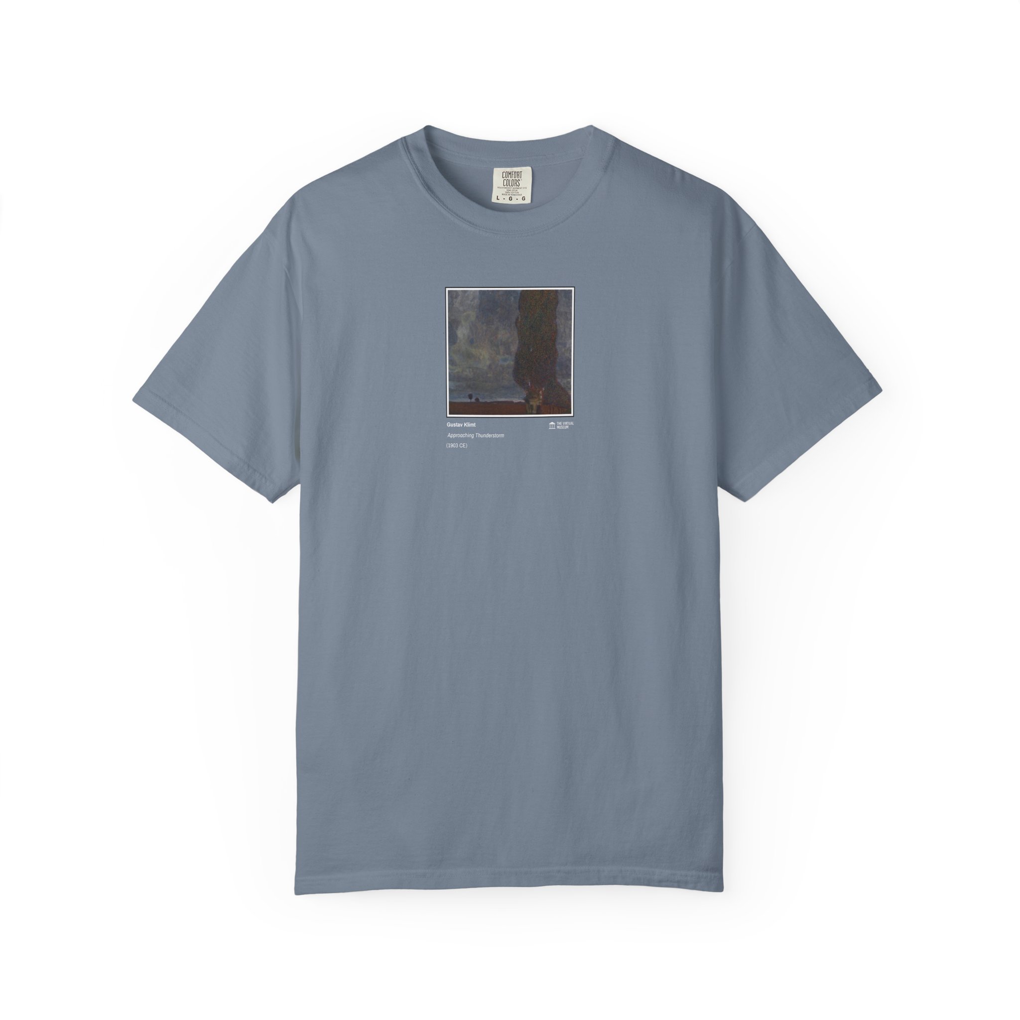 Approaching Thunderstorm (The Large Poplar II) (1903) T-Shirt | Gustav Klimt
