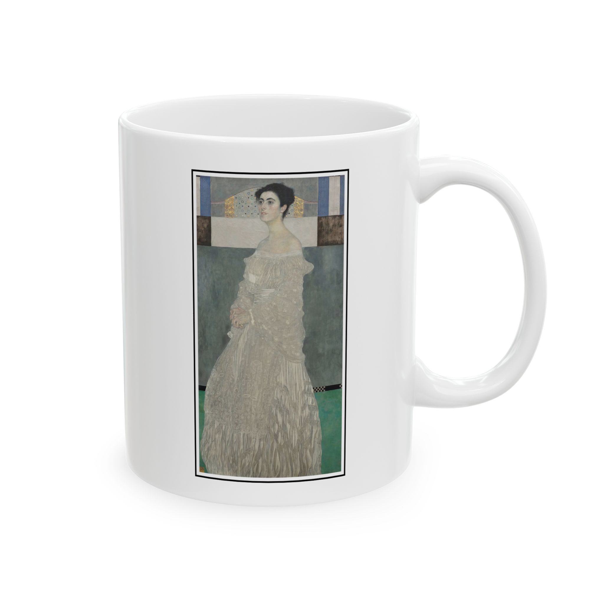 Portrait of Margaret Stonborough-Wittgenstein (1905) Mug | Gustav Klimt
