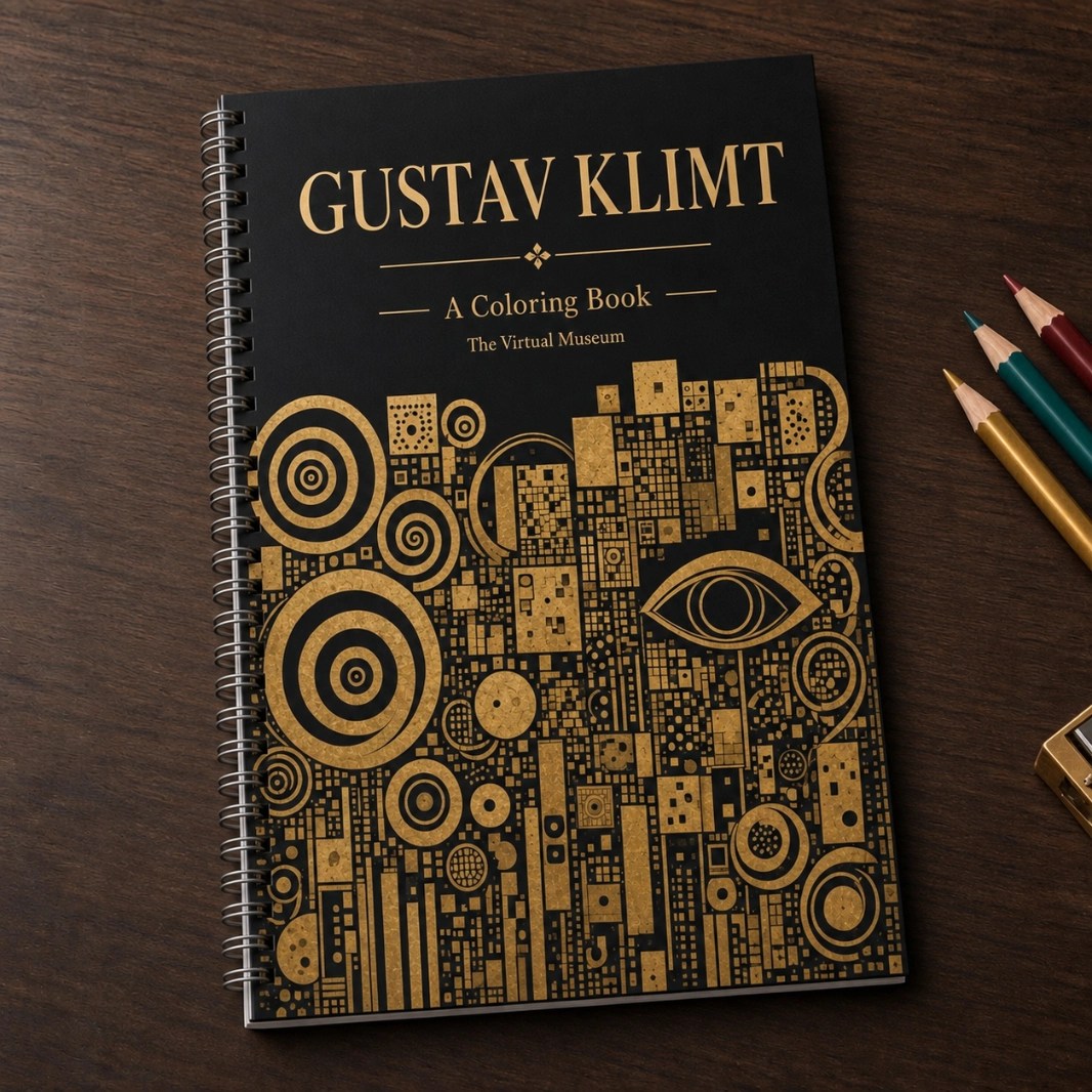 Gustav Klimt: A Coloring Book