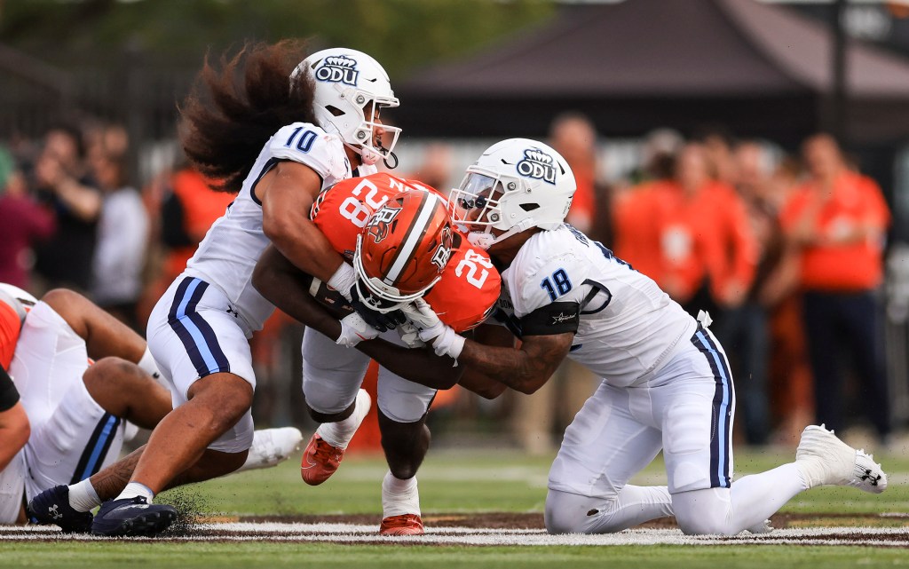 Eight ODU football players earn preseason all-league honors in Athlon
