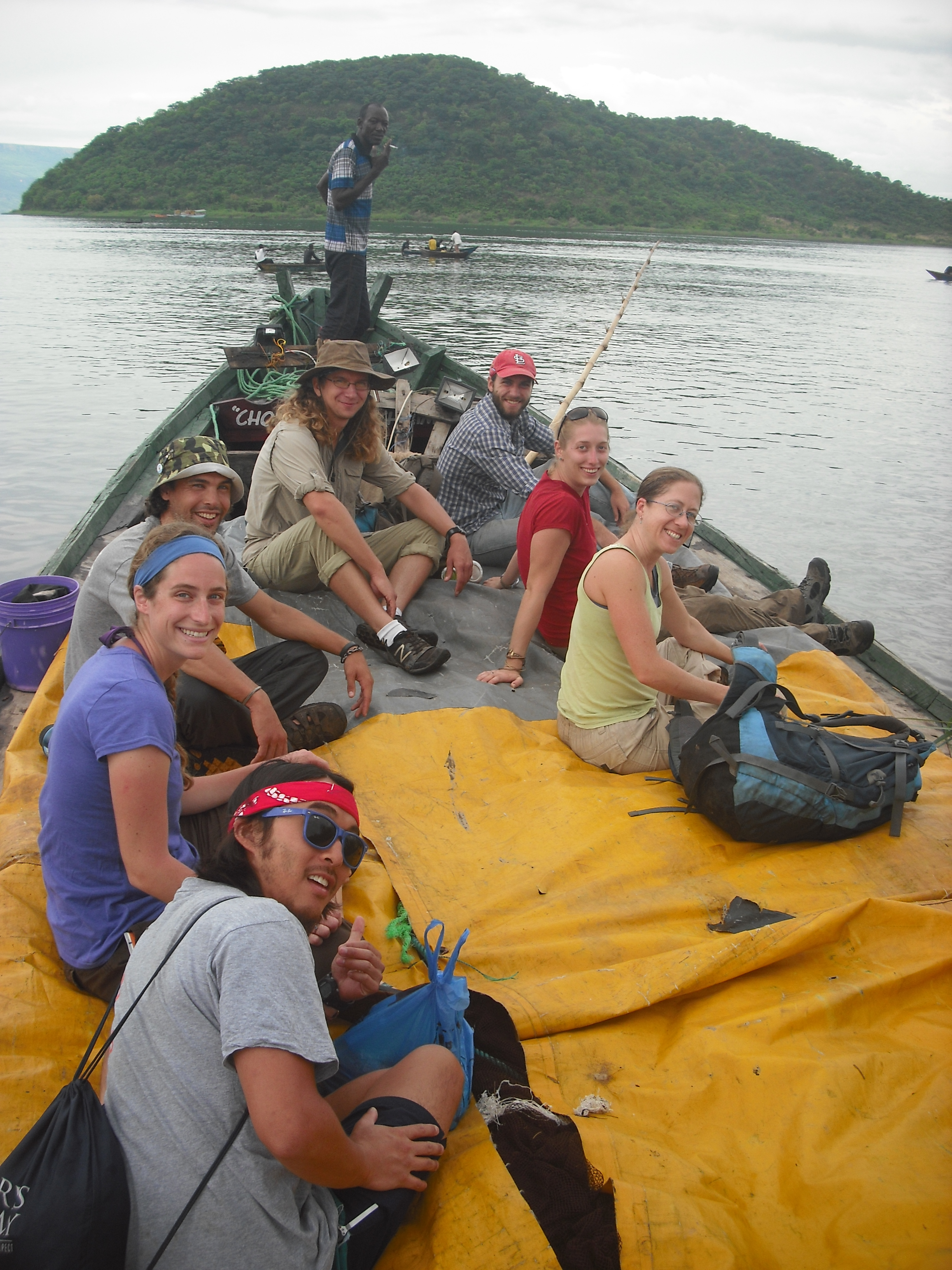 A PCV adventure on a fishing boat across Lake Tanganyika to the Kalambo River.