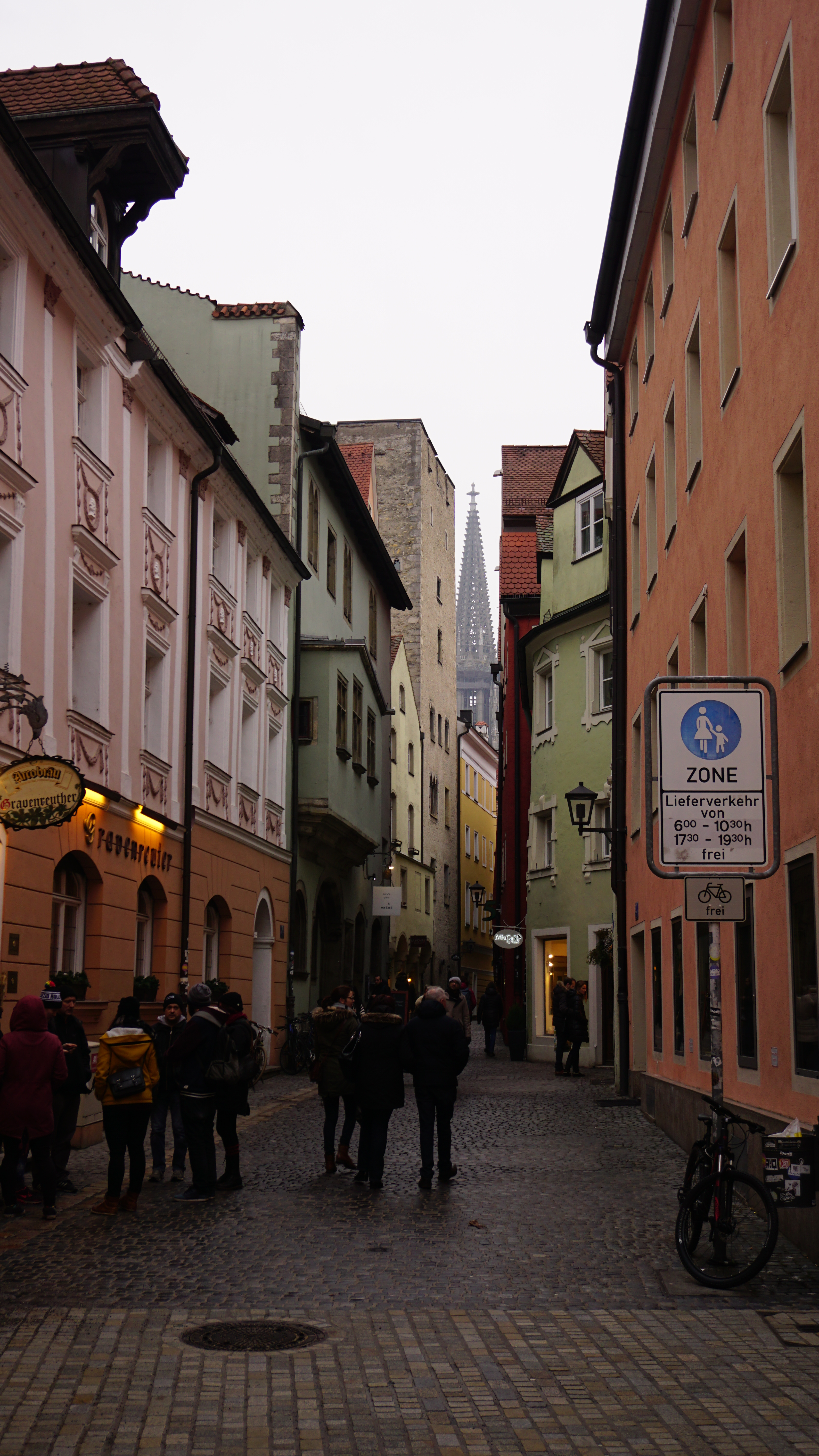 Regensburg old city