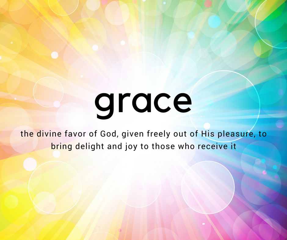 What does giving grace mean
