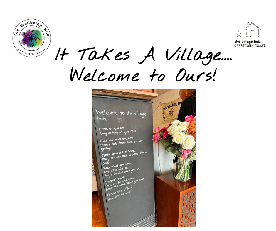 It Takes A Village…….