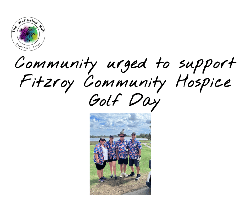 Community urged to support Fitzroy Community Hospice Golf Day