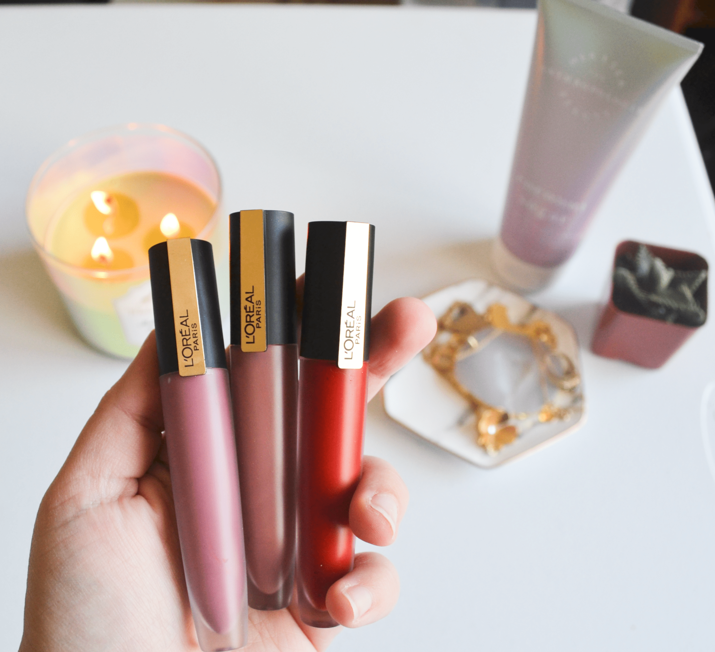 My lips usually dry out a lot when using matte lipsticks. L Oreal Rouge Signature Lasting Matte Liquid Lipstick Swatches Review The Whimsical Chick