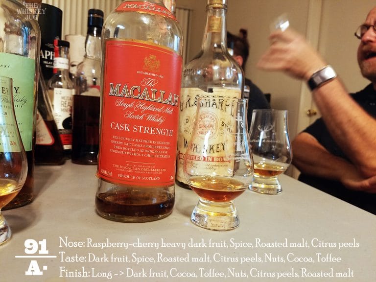Macallan Cask Strength Red Label Review - The Whiskey Jug