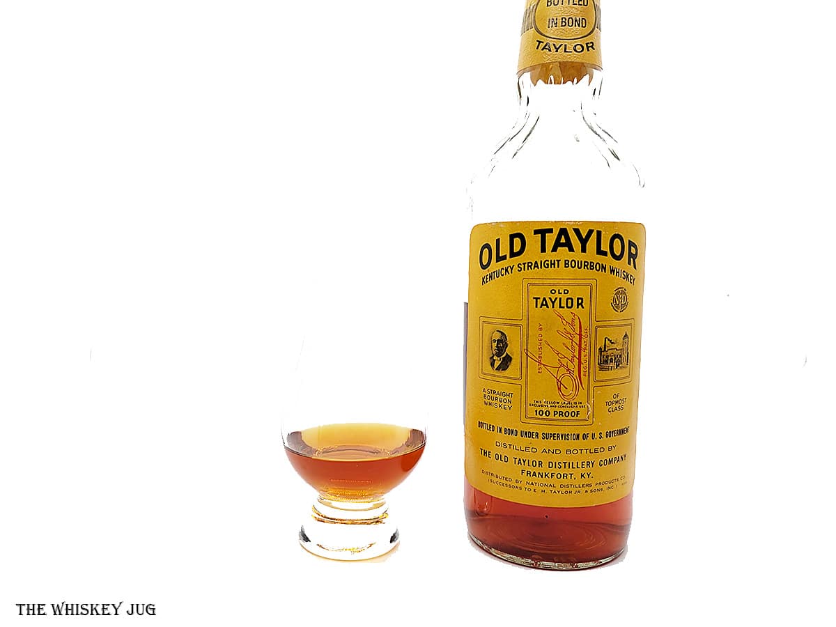 1986 Old Taylor Bottled In Bond Review - The Whiskey Jug