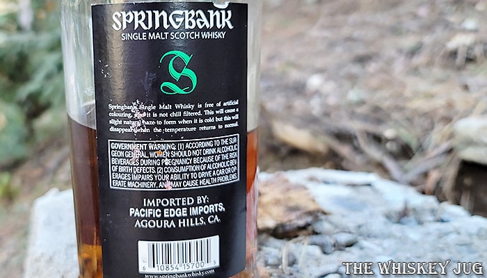 Springbank 15 Years Review - The Whiskey Jug