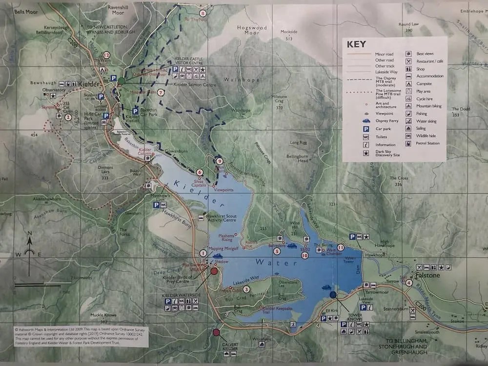 13 Things To Do In Kielder Forest The Whole World Or Kielder Forest Map .webp