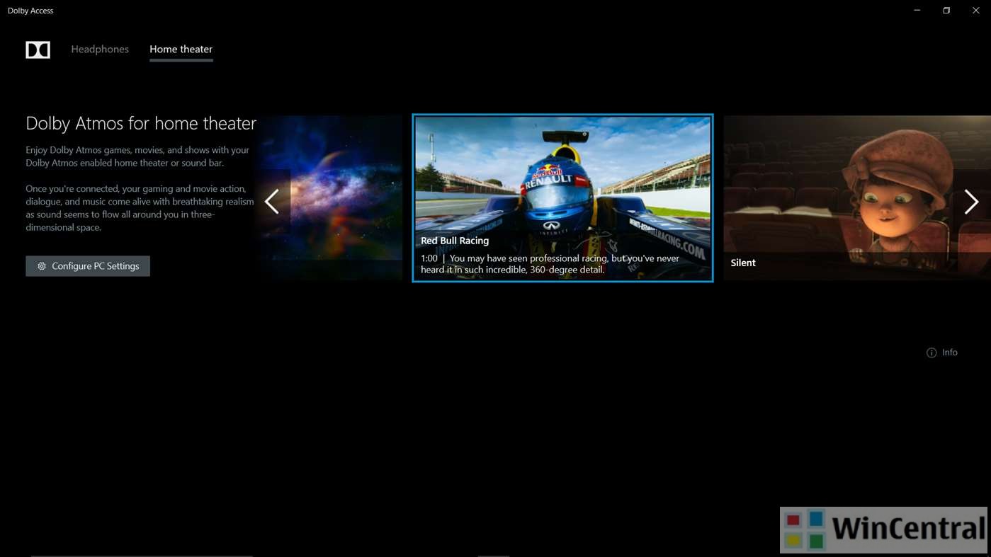 Download Official Dolby access app for 