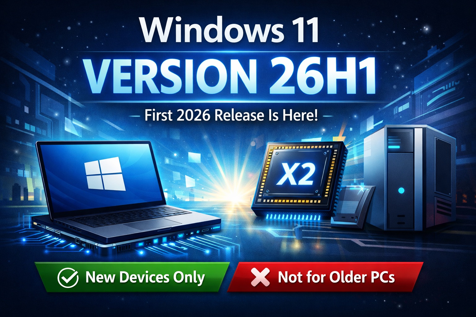 Windows 11 26H1 Update KB5079466 Released. Download Link - WinCentral