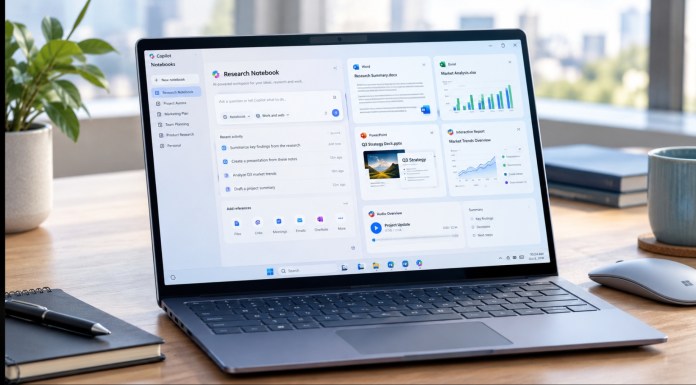 Microsoft Copilot Notebooks Gets a Major Upgrade With AI Tasks, Office Editing, and Interactive Reports