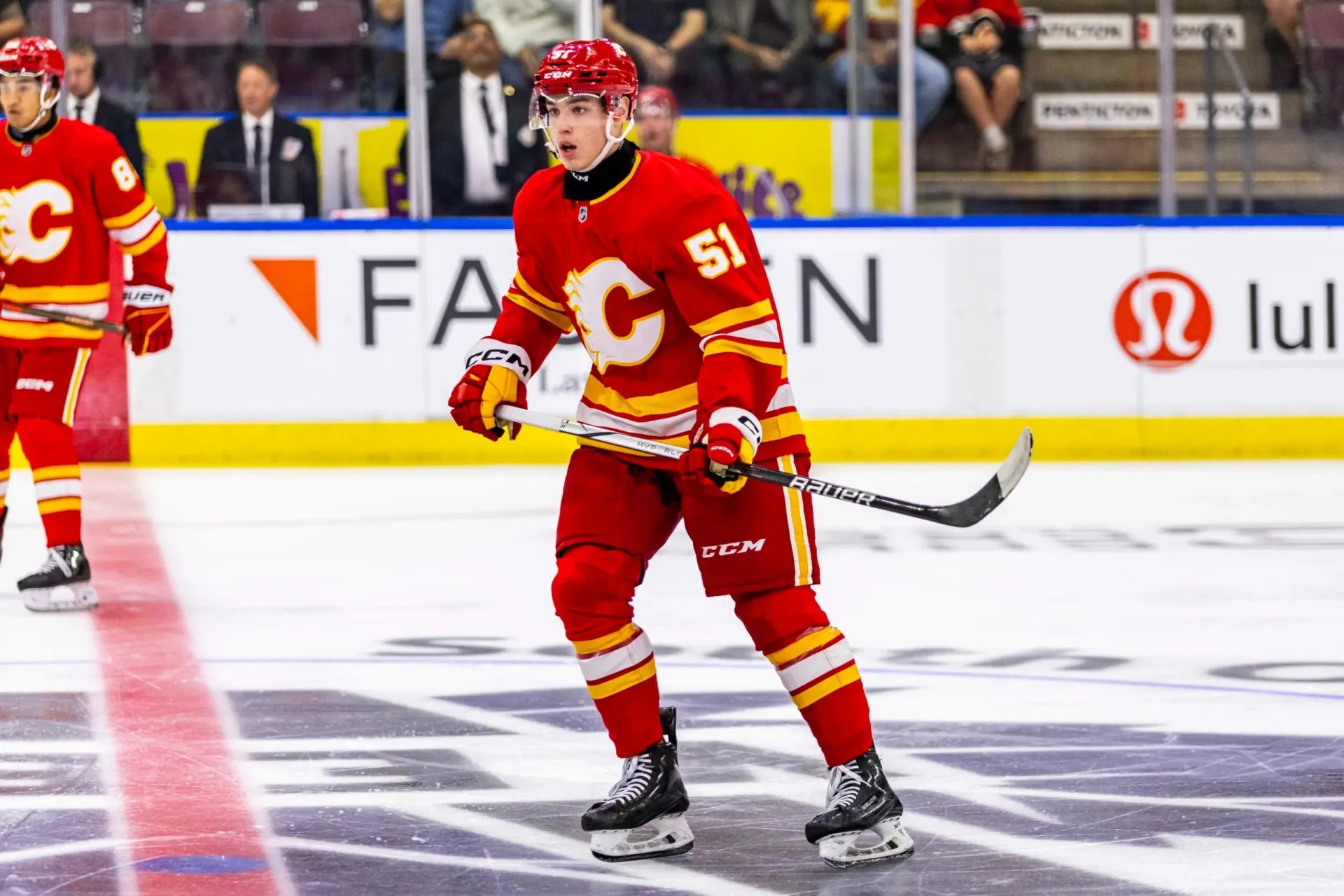Evaluating whether Matvei Gridin is a dark horse to make the Calgary Flames opening night roster