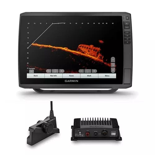 Garmin ECHOMAP Ultra 2 106sv Fish Finder with GN+ and LVS34 LiveScope Plus Transducer