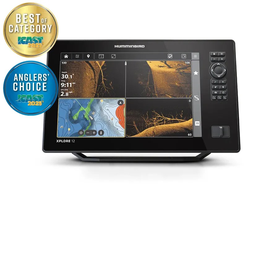 Humminbird XPLORE 12 CMSI+ CHIRP MEGA SI Fish Finder/Chartplotter