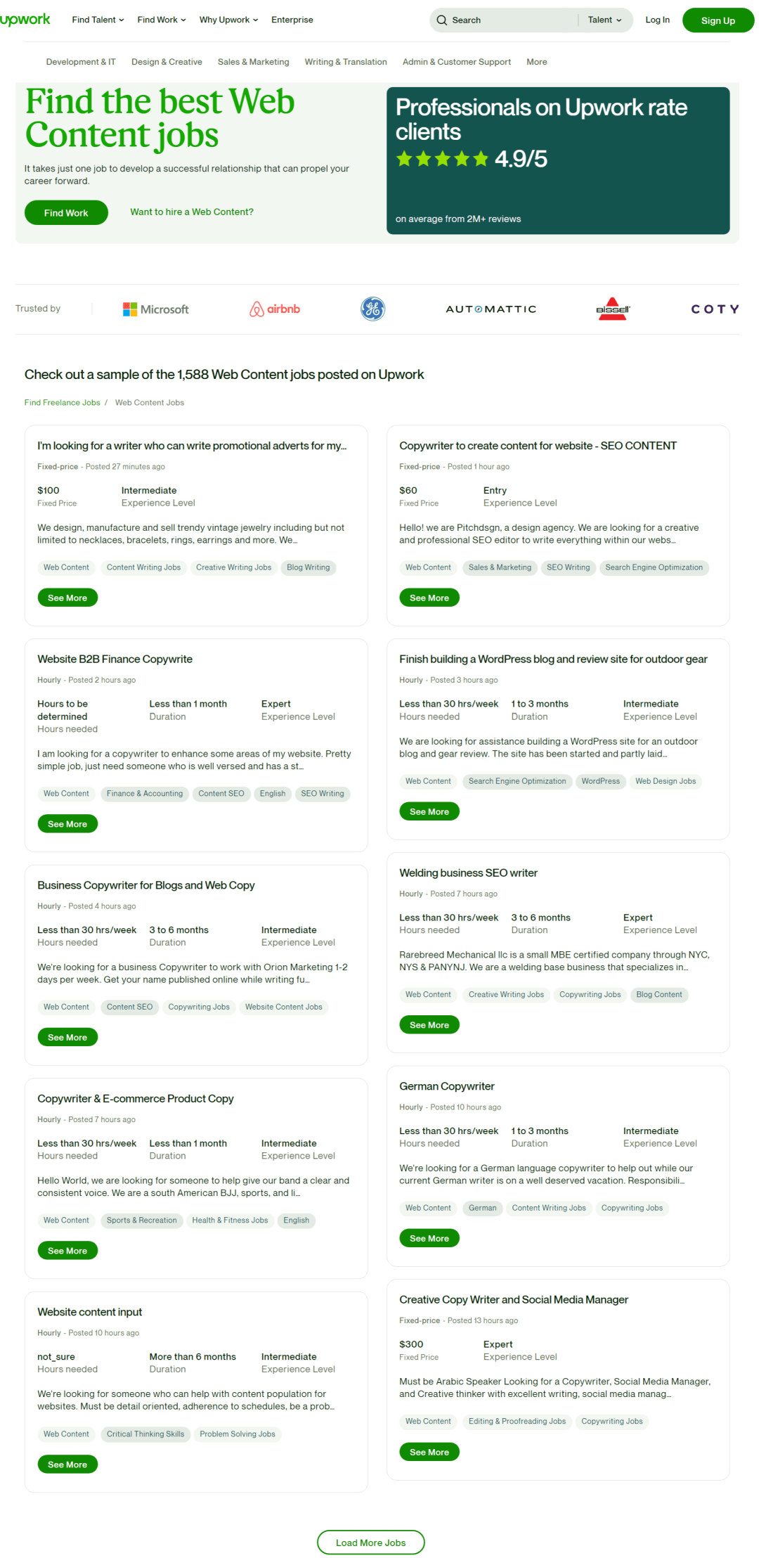 freelance websites for beginners